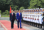 Chủ tịch nước và phu nhân chủ trì lễ đón Tổng thống Indonesia