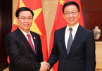 Phó Thủ tướng Vương Đình Huệ hội đàm với Phó Thủ tướng Trung Quốc