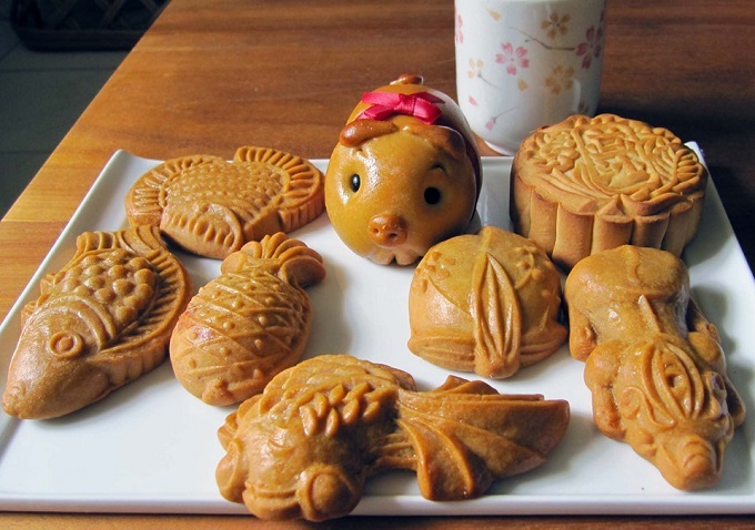 {title} Hàn Quốc,Trung Quốc,Bánh Trung thu,Rằm tháng Tám
