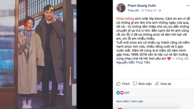 {title} Hot girl Mẫn Tiên và chuyện tình ngọt ngào bên người yêu điển trai
