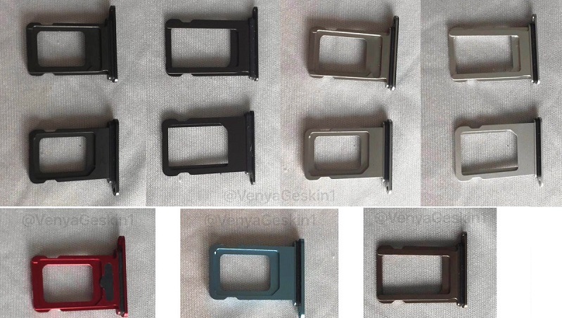 Bí mật khay SIM kép và màu iPhone Xc vừa được hé lộ