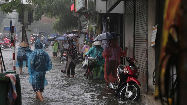 Dự báo thời tiết 13/9: Bão chồng siêu bão, Bắc Bộ hứng mưa to