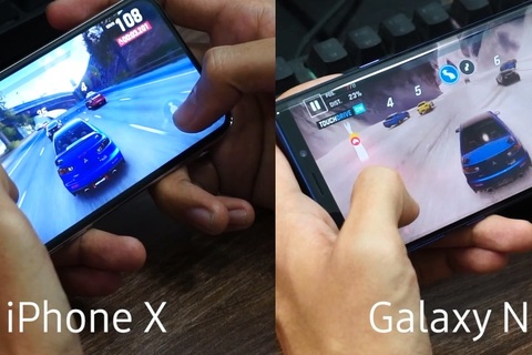 Trải nghiệm thực tế hiệu năng Galaxy Note9 và iPhone X