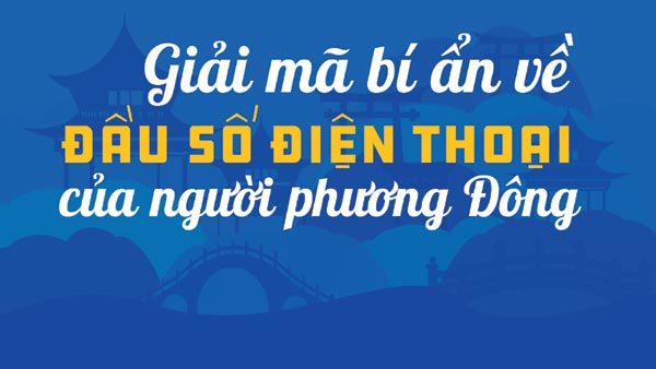 Bí ẩn về đầu số điện thoại của người phương Đông