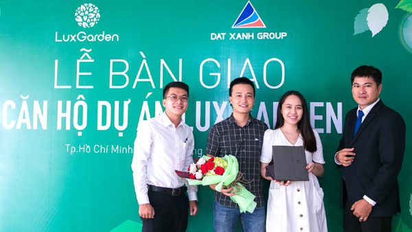 Vượt tiến độ, Đất Xanh bàn giao căn hộ LuxGarden