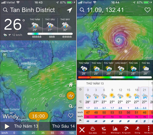 Cách cập nhật tình hình siêu bão Mangkhut trên máy tính và smartphone