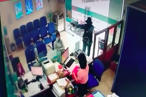 cướp ngân hàng ở Tiền Giang