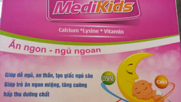 Thu hồi sản phẩm Medikids dành cho trẻ biếng ăn