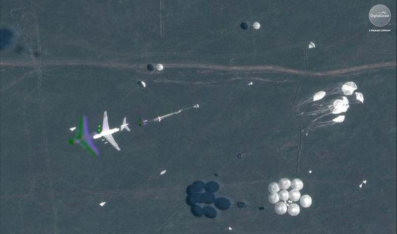 Hình ảnh vệ tinh phơi bày quy mô thật cuộc tập trận Nga