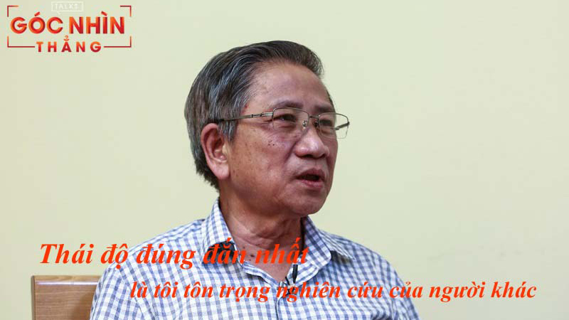 video ngắn 4:Thái độ đúng đắn nhất là tôi tôn trọng nghiên cứu của người khác