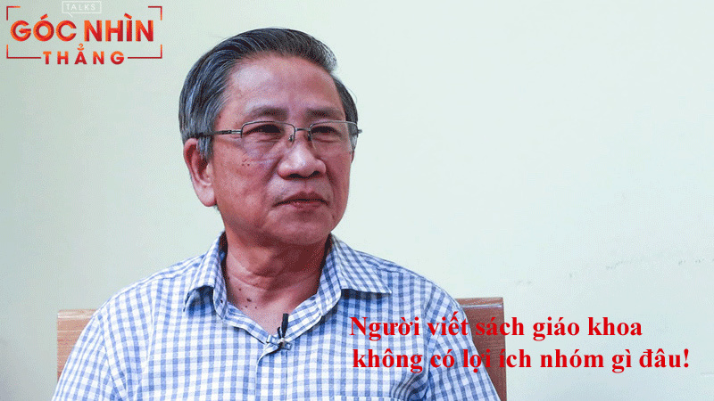 video ngắn 1 : Người viết sách giáo khoa không có lợi ích nhóm gì đâu