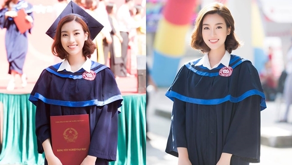 Hoa hậu Mỹ Linh nhận bằng tốt nghiệp trước ngày trao lại vương miện