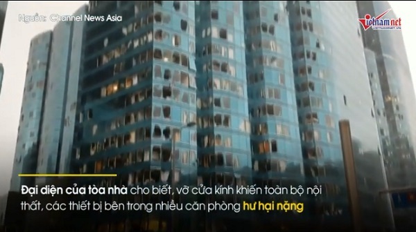 Hình ảnh Hong Kong hoang tàn sau siêu bão Mangkhut