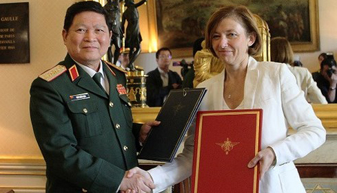 Việt-Pháp ký Tuyên bố Tầm nhìn chung về hợp tác quốc phòng