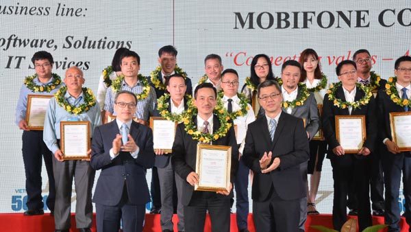 MobiFone vào Top 50 doanh nghiệp CNTT hàng đầu Việt Nam