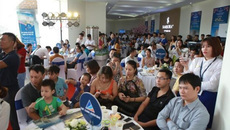 Samsora Premier 105 hút khách ngày ra mắt căn hộ mẫu Samsora Premier 105 hút khách ngày ra mắt căn hộ mẫu