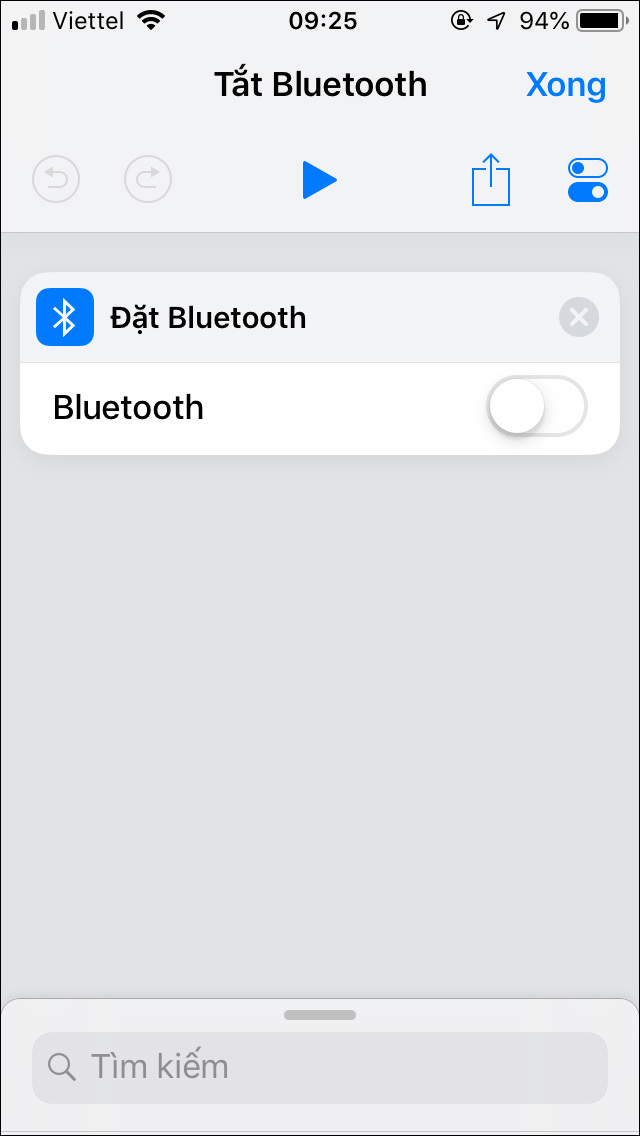 Tắt Wi-Fi và Bluetooth trên iOS 12 chỉ với một chạm