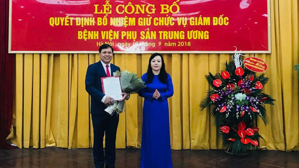 Bệnh viện Phụ sản Trung ương có giám đốc mới
