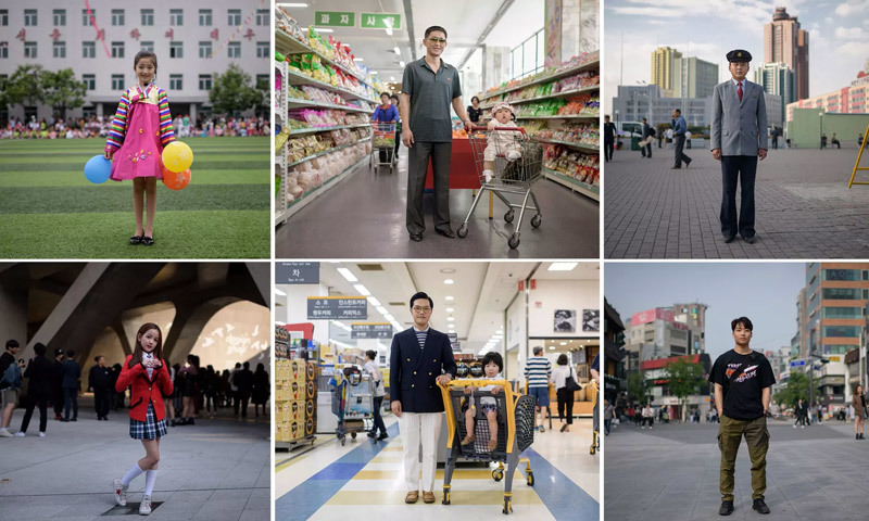 Những bức ảnh lột tả khác biệt cuộc sống Hàn - Triều