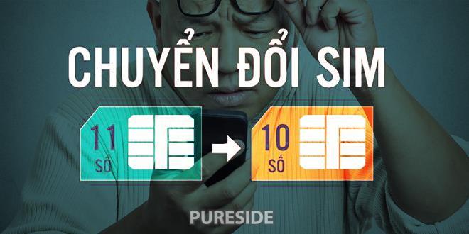 Đổi SIM 11 số về 10 số: Đầu số 0121, 0129, 0188.3 chuyển trong hôm nay