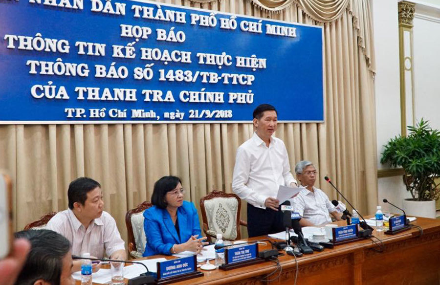 thủ thiêm,khiếu nại,kết luận thanh tra thủ thiêm,quận 2