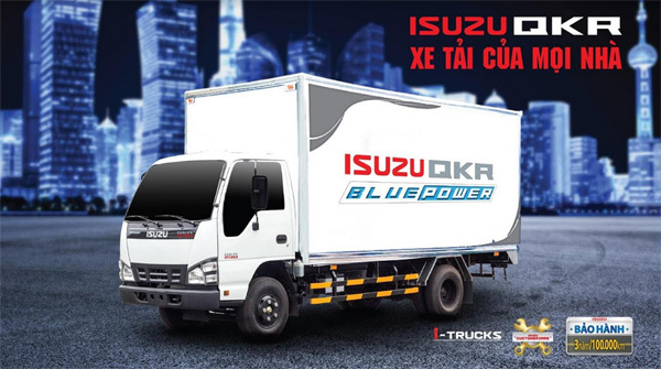 ISUZU QKR BLUE POWER- xe tải nhẹ hút khách hàng doanh nghiệp