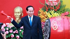 3 lần đánh trống trường của Chủ tịch nước Trần Đại Quang 3 lần đánh trống trường của Chủ tịch nước Trần Đại Quang