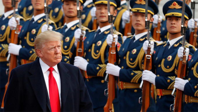 Ông Trump lại dọa 'đánh phủ đầu' Trung Quốc