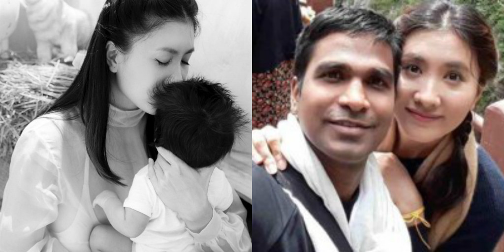 Diễn viên Nguyệt Ánh sinh con trai đầu lòng với chồng Ấn Độ