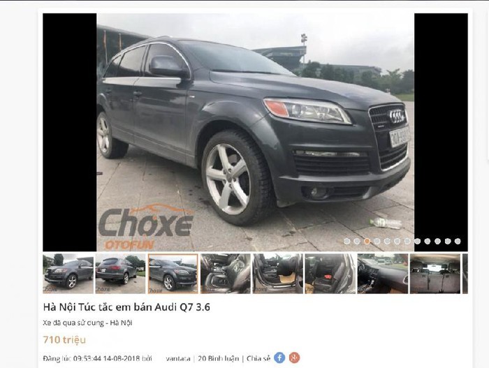 Sau 10 năm, Audi Q7 đời đầu rớt giá ngang Honda HR-V