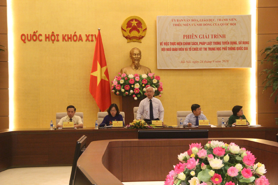 Bộ trưởng Phùng Xuân Nhạ: Duy trì kỳ thi THPT quốc gia nhưng không "2 trong 1"