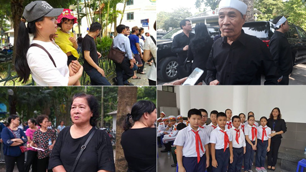 Món quà của Chủ tịch nước và vành khăn trắng ngày Quốc tang