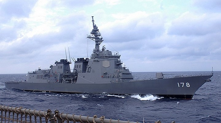 Uy lực tàu khu trục đẳng cấp nhất Á châu của Nhật