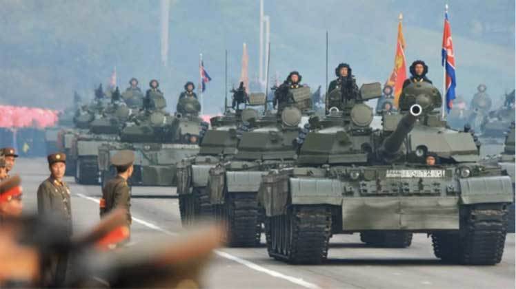 Uy lực mẫu xe tăng thiện chiến nhất của Triều Tiên