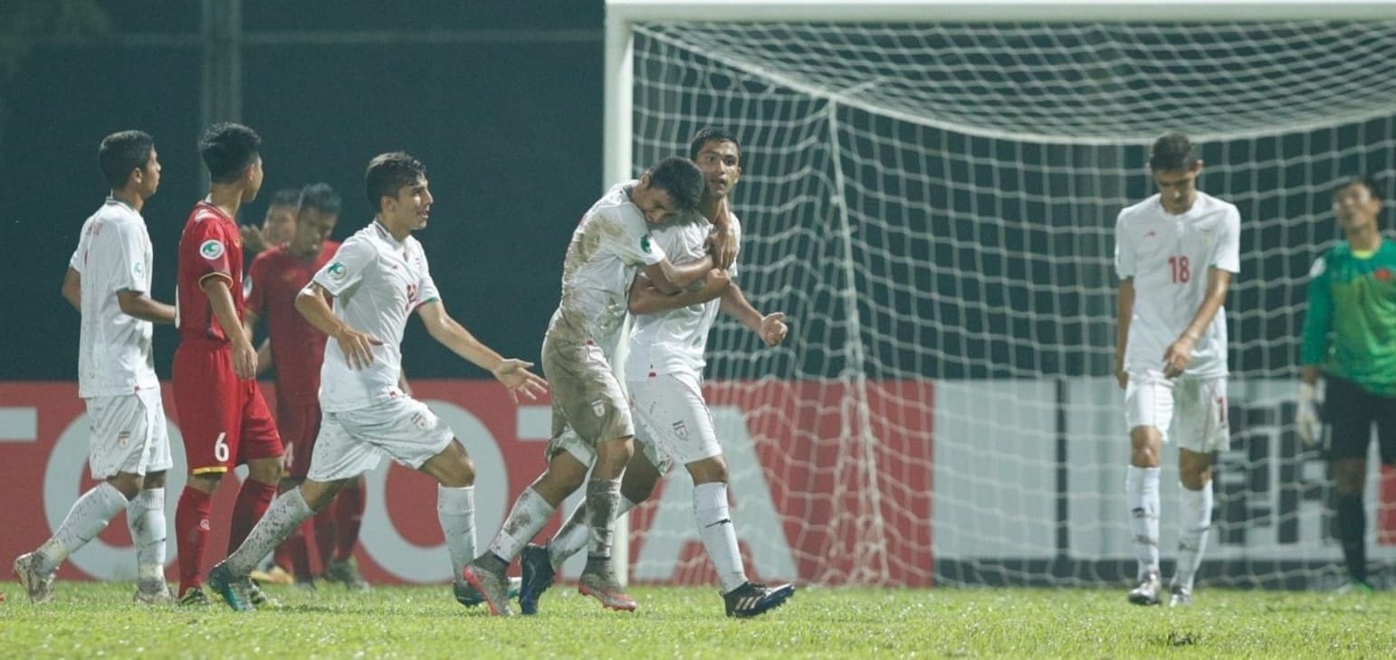 Thua Iran 0-5, U16 Việt Nam chia tay giải châu Á