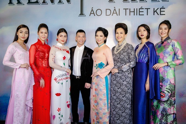 Huyền My tái xuất sàn catwalk, mặc áo dài trăm triệu làm vedette Huyền My tái xuất sàn catwalk, mặc áo dài trăm triệu làm vedette