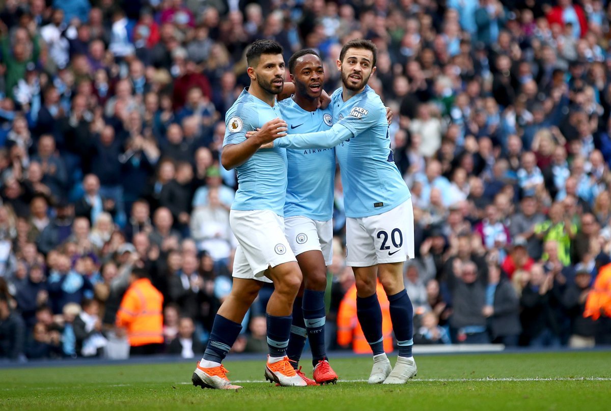 Sterling và Aguero 