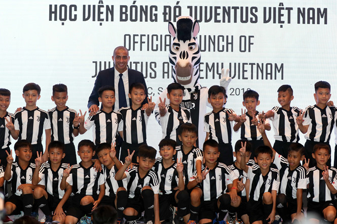 Ra mắt học viện bóng đá Juventus tại Việt Nam