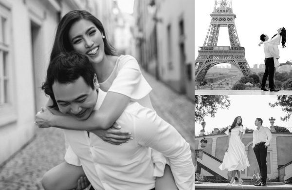 Lan Khuê - người đẹp thân thiện và có tài năng trong nhiều lĩnh vực, đã chọn Paris làm địa điểm chụp ảnh cưới của mình. Những bức hình tinh tế và lãng mạn của cô và chồng sẽ khiến bạn từng bước mê mẩn vào không gian tình yêu ở thủ đô nước Pháp.