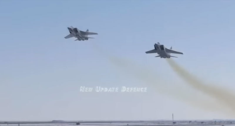 Uy lực chiến cơ Mig-31 Nga