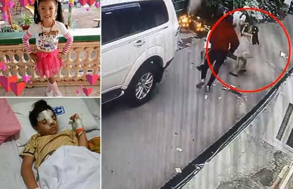 Xem bé gái dũng cảm đương đầu với cướp có súng