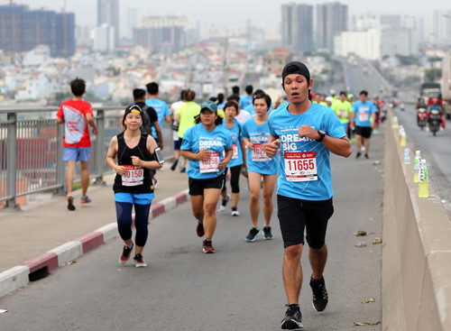 Khởi động giải marathon quốc tế TPHCM 2019