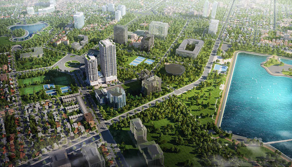 Ở Sky Park Residence: sáng sôi động, chiều bình yên!