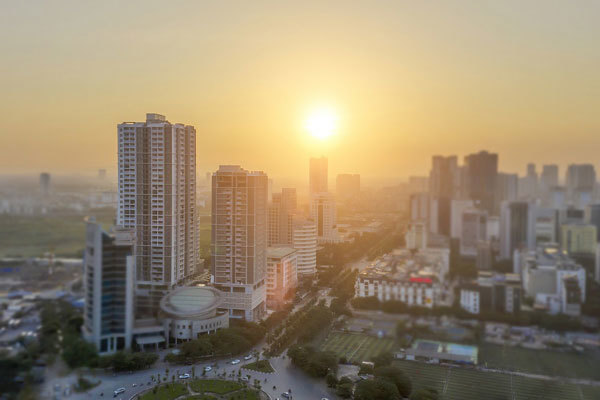 Ở Sky Park Residence: sáng sôi động, chiều bình yên!