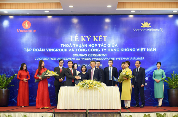 Vietnam Airlines và Vingroup ký thỏa thuận hợp tác toàn diện