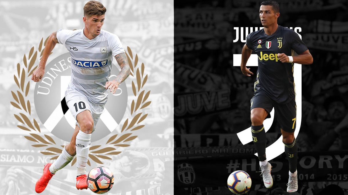 Udinese vs Juventus: Ronaldo vượt qua bão tố