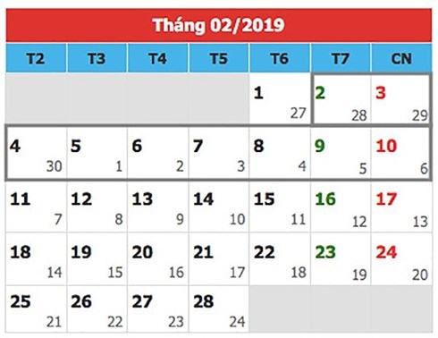 Nghỉ Tết nguyên đán 2019: 9 ngày, nhiều hay ít?