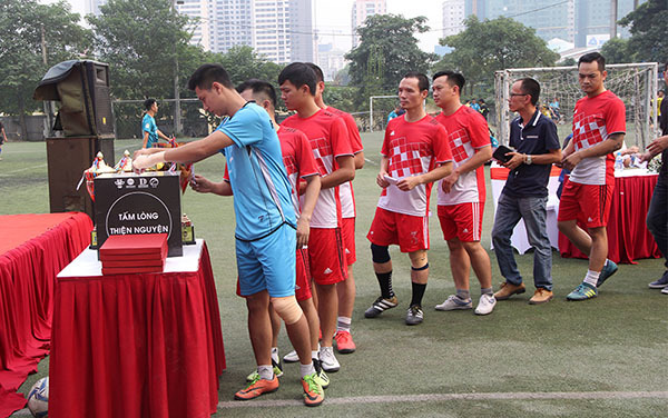 Cúp bóng đá Tứ hùng ngành kiến trúc: Kết nối và chia sẻ yêu thương