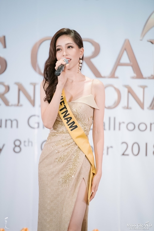 Miss Grand International 2018, hoa hậu Hòa Bình 2018, Bùi Phương Nga,Miss Grand International