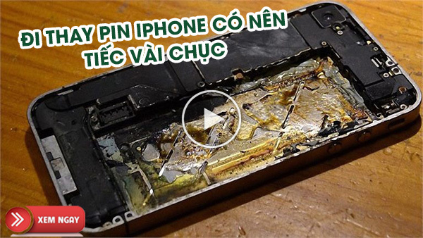 Màn thay pin iPhone 